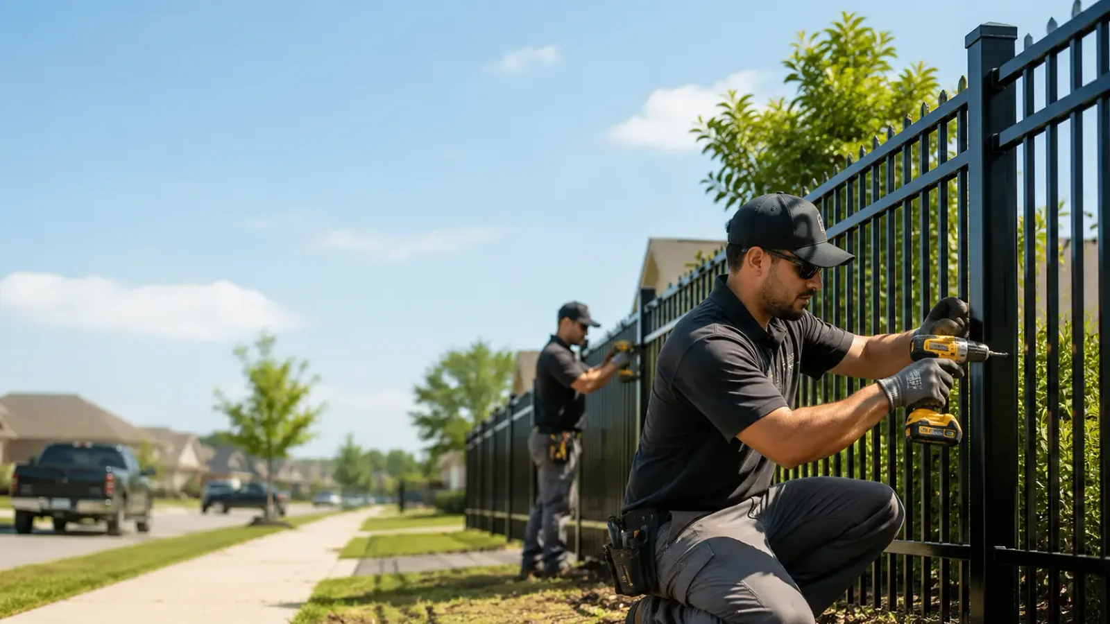 Metal Fence Installation in Rockville, RI
